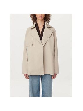 NWT Frank & Oak The Cropped Trench Coat in Light Beige M